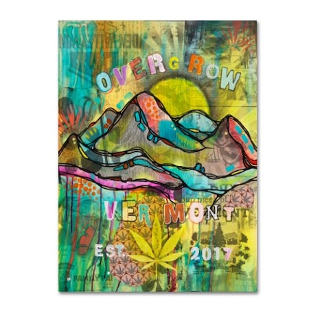 Dean Russo 'Overgrow Vermont' Canvas Art,24x32